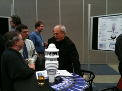 Discussions at poster session