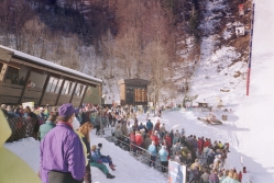 Skiflug Anzeigetafel Heini Klopfer Skiflugschanze